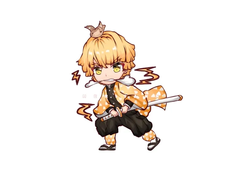 Bộ sưu tập hình ảnh đặc biệt ảnh zenitsu chibi