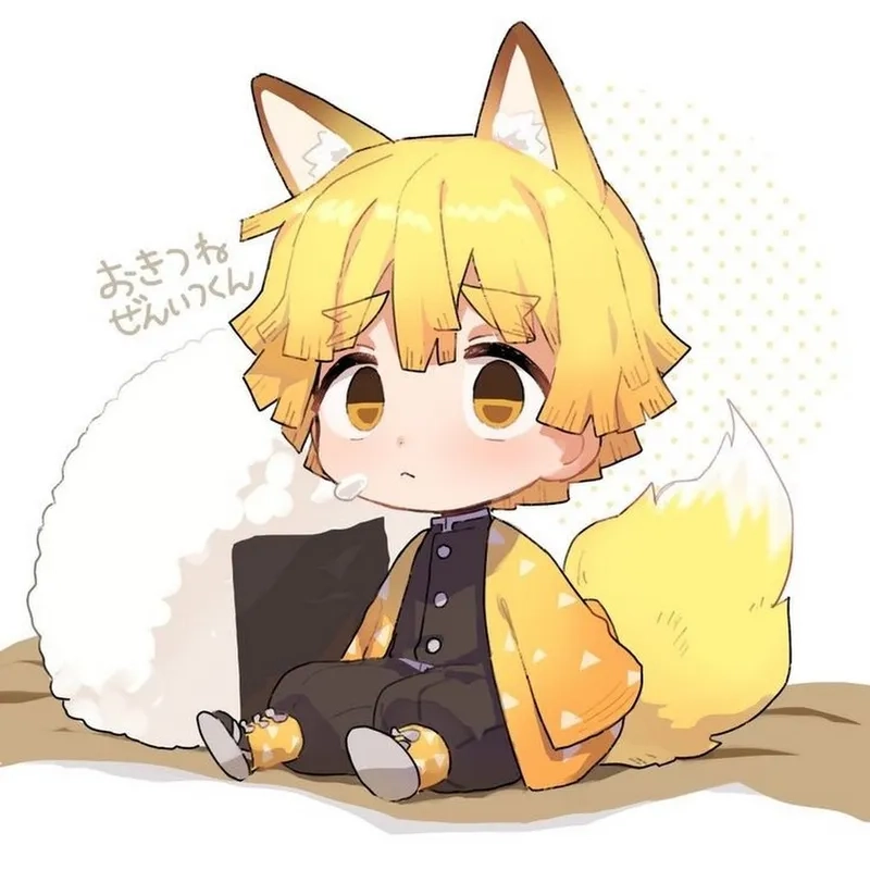 Bộ sưu tập độc đáo hình ảnh zenitsu chibi