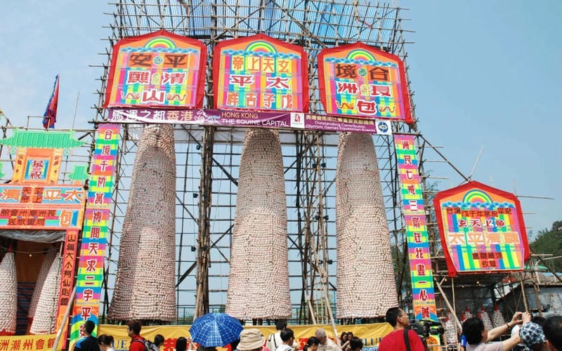 Sưu tầm những bức lễ hội Cheung Chau Bun hấp dẫn
