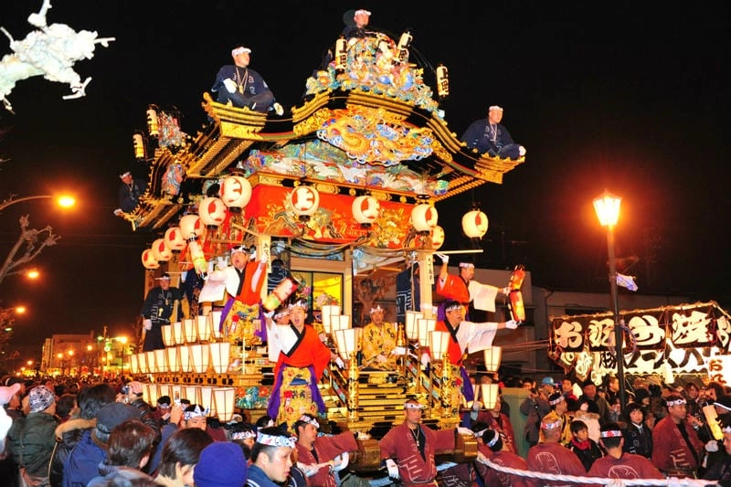 Gợi ý những bức lễ hội Chichibu Yomatsuri rực rỡ