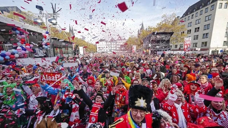 Săn những bức ảnh lễ hội Cologne Carnival sôi động