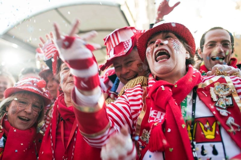 Sưu tầm những bức lễ hội Cologne Carnival hấp dẫn