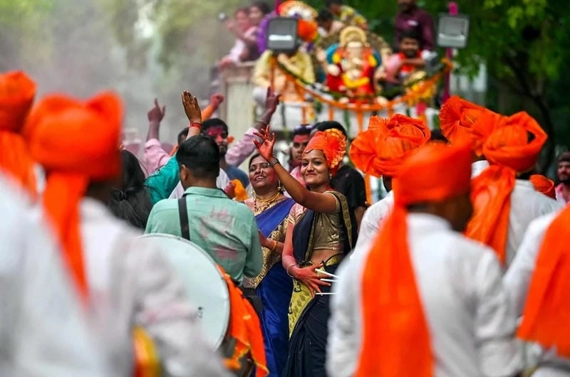 Lạc lối trong lễ hội Ganesh Chaturthi ấm áp