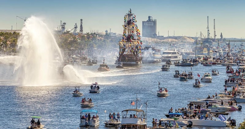 Lạc lối trong lễ hội Gasparilla Pirate vui nhộn