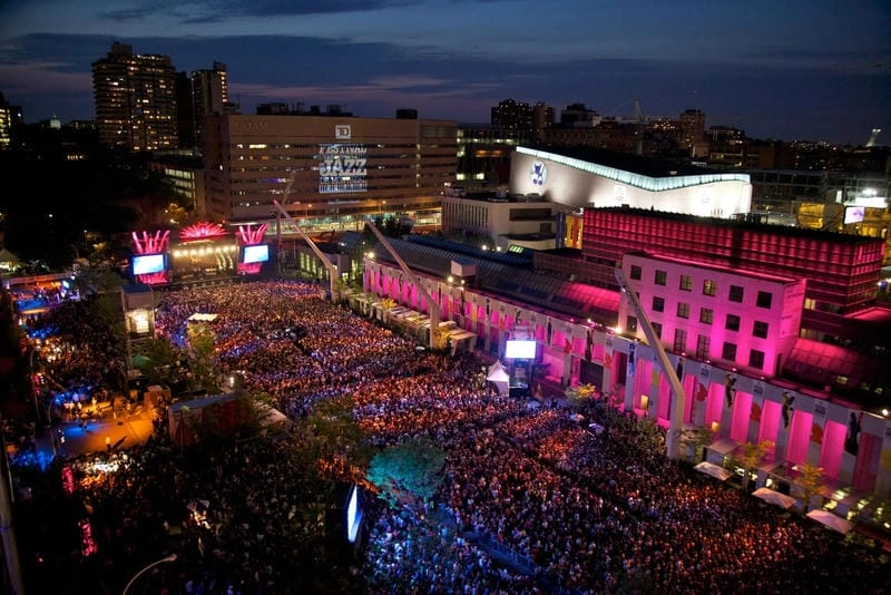 Săn những bức ảnh lễ hội Montreal Jazz sôi động