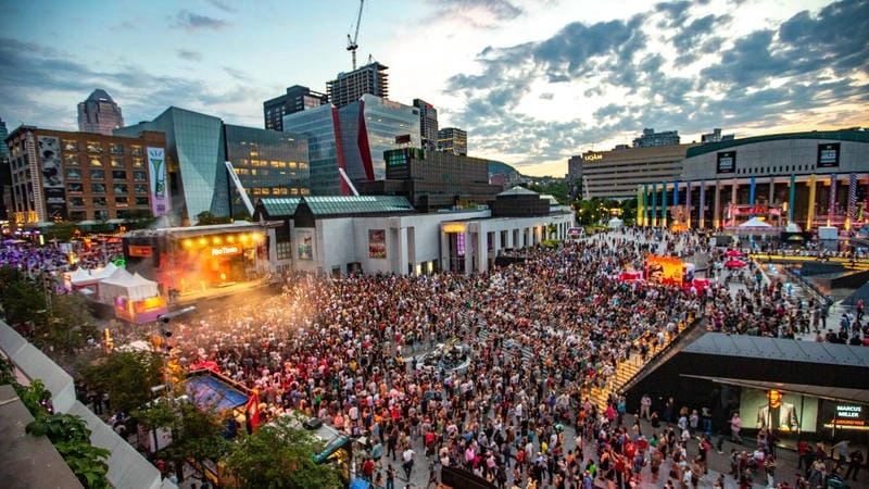 Sưu tầm những bức lễ hội Montreal Jazz hấp dẫn
