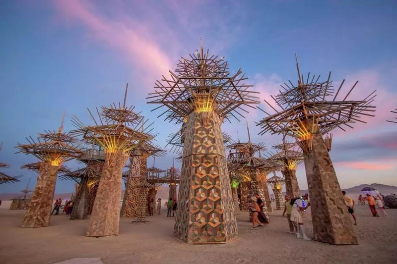 Thức dậy cùng lễ hội nghệ thuật Burning Man sôi động