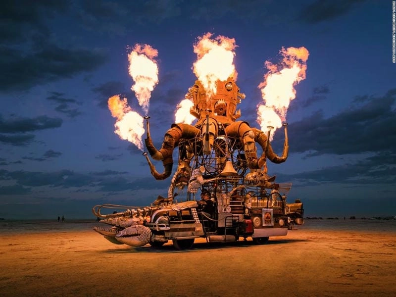 Gợi ý những bức lễ hội nghệ thuật Burning Man cuốn hút