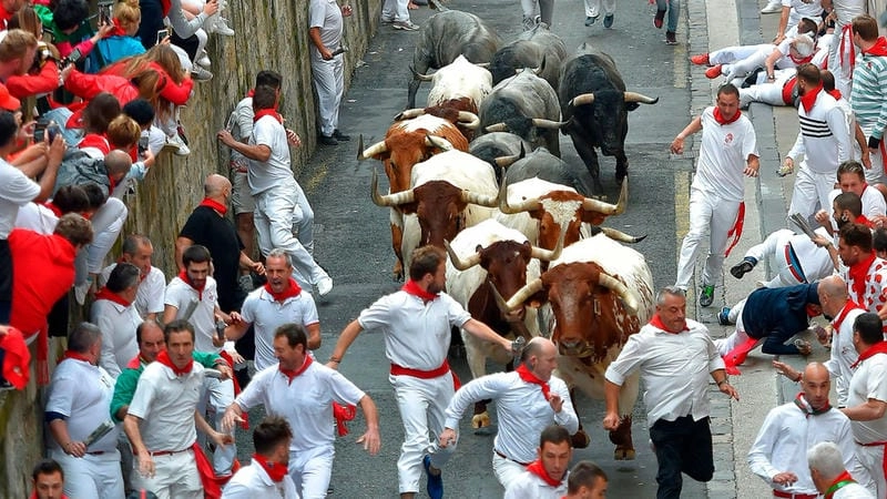 Săn những bức ảnh lễ hội San Fermin rực rỡ