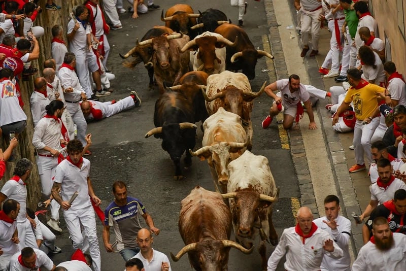 Ngắm nhìn vẻ đẹp lễ hội San Fermin hấp dẫn