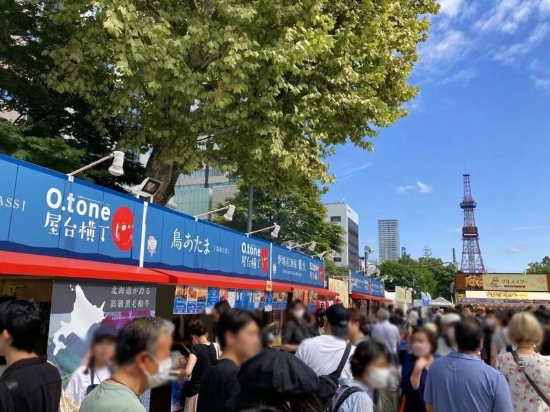 Gợi ý những bức lễ hội Sapporo Autumn Fest đặc sắc