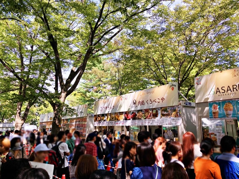 Tìm về lễ hội Sapporo Autumn Fest cuốn hút