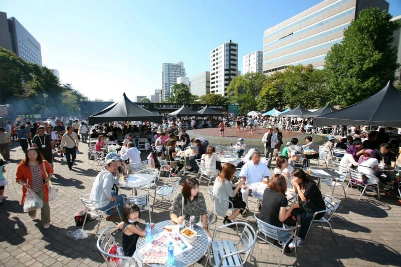 Ngắm nhìn vẻ đẹp lễ hội Sapporo Autumn Fest hấp dẫn