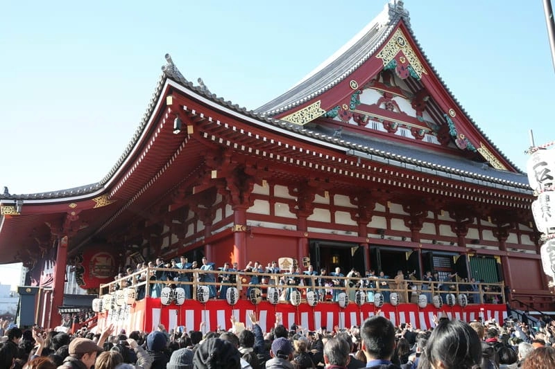 Săn những bức ảnh lễ hội Setsubun Nhật Bản