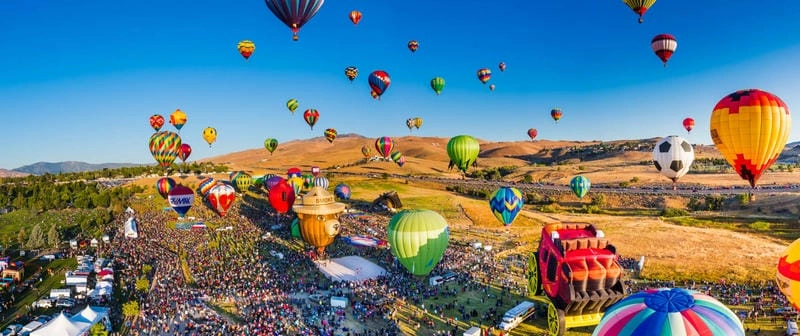 Tìm hiểu đôi nét về lễ hội The Great Reno Balloon Race