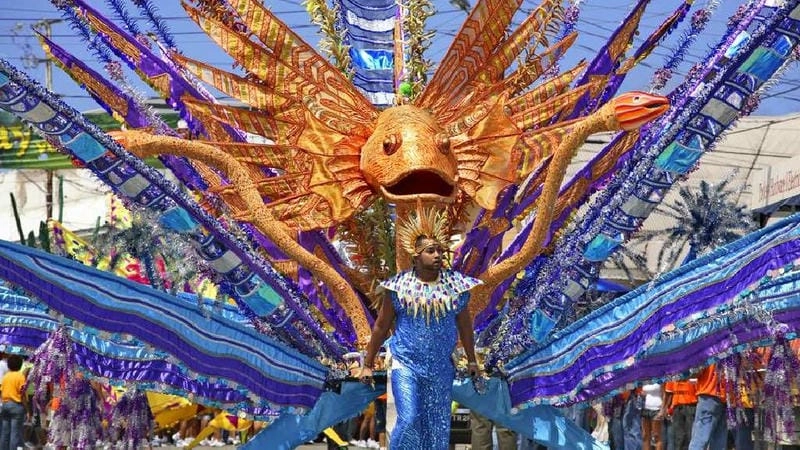 Lạc lối trong lễ hội Trinidad and Tobago Carnival cuốn hút