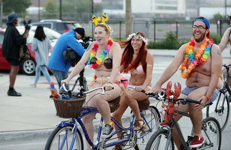 Cùng đắm mình trong lễ hội World Naked Bike Ride độc đáo