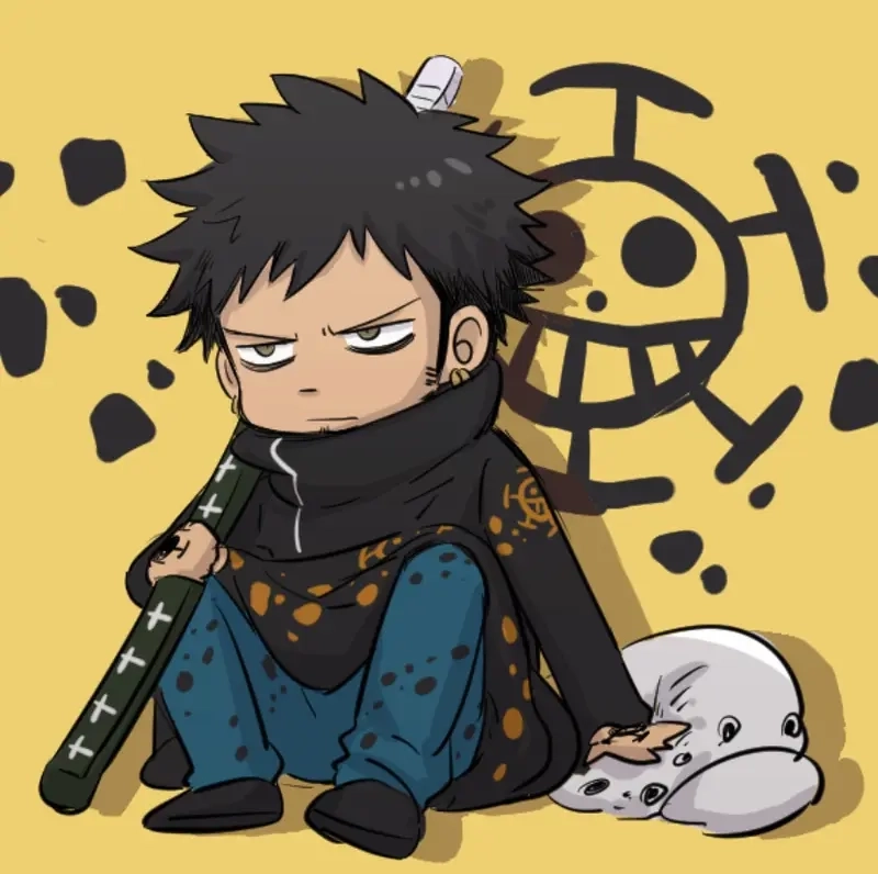 Chibi law fanart thể hiện tình yêu dành cho nhân vật