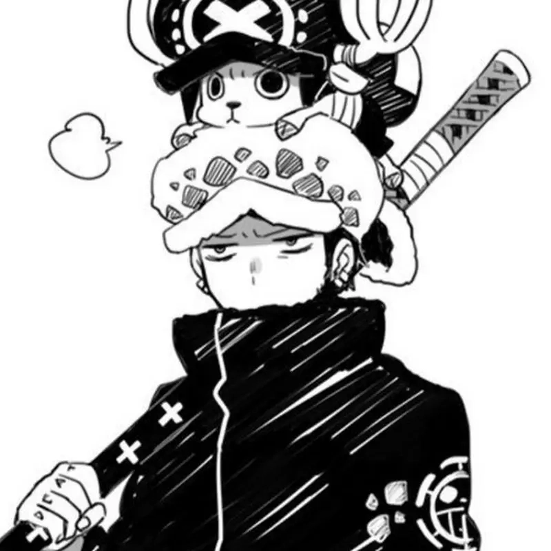 Law chibi illustration minh họa sinh động và bắt mắt