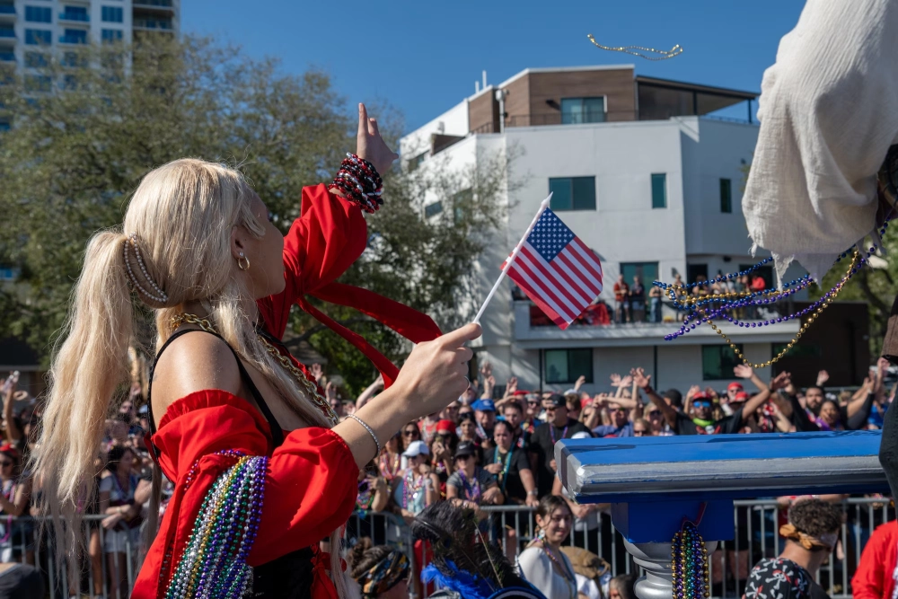 Lễ hội hải tặc gasparilla mang không khí vui nhộn và náo nhiệt