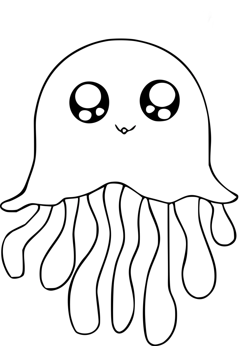 Tranh tô màu con vật sống dưới nước sinh động giúp bé khám phá đại dương