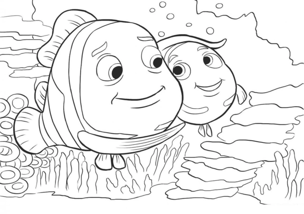 Tô màu con vật sống dưới nước là hoạt động vui nhộn cho bé