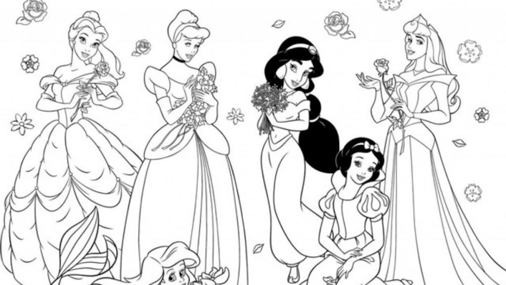 Tranh tô màu công chúa elsa xinh đẹp phù hợp cho bé yêu thích hoạt hình