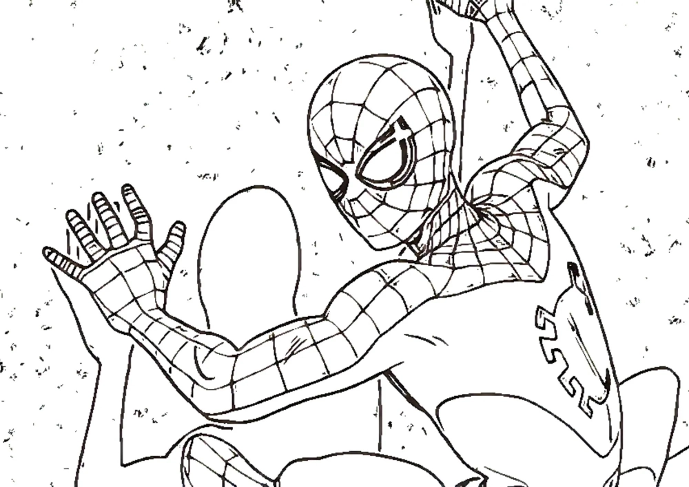 Tranh tô màu siêu nhân mạnh mẽ giúp bé vừa chơi vừa phát triển trí tưởng tượng