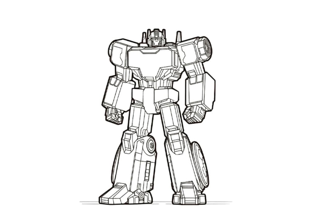 Tranh tô màu siêu nhân gao phong cách cổ điển quen thuộc với nhiều thế hệ