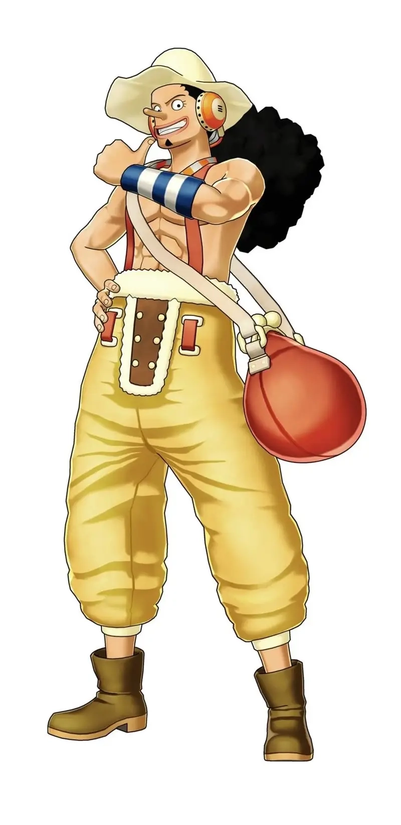 Usopp chibi drawing đơn giản phù hợp người mới tập vẽ
