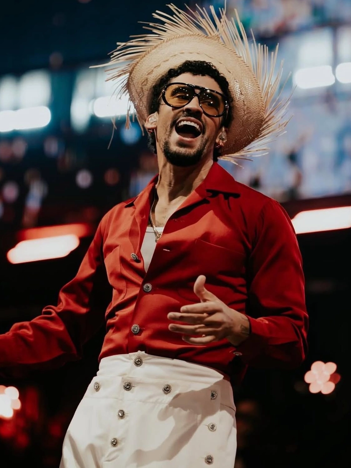 Bad Bunny tại một sự kiện lớn