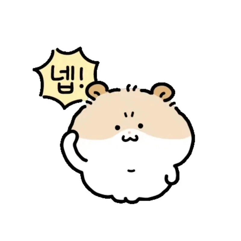 Loạt chibi chuột hamster hoạt hình cực dễ thương và vui nhộn