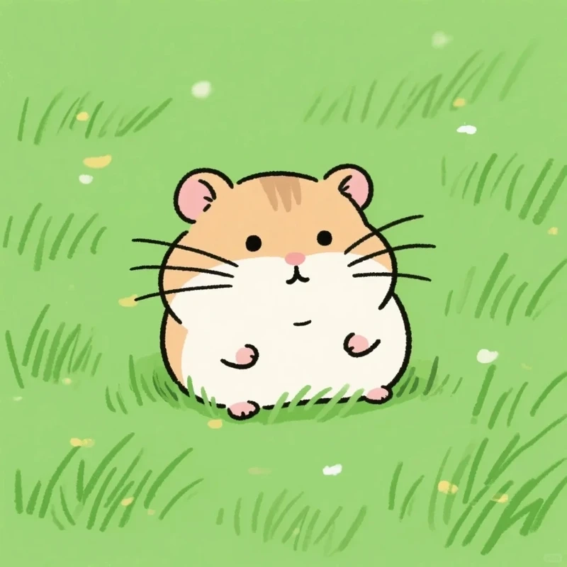 Bộ chibi chuột hamster đẹp cực xinh cho fan tải về