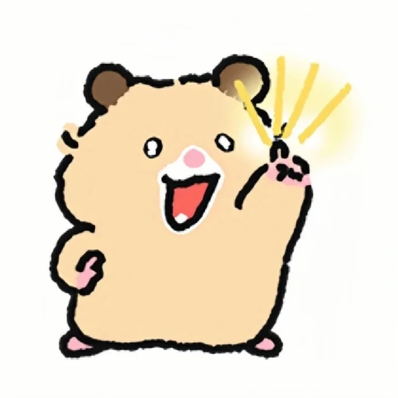 Tuyển chọn bộ ảnh chibi chuột hamster cực đẹp cho fan