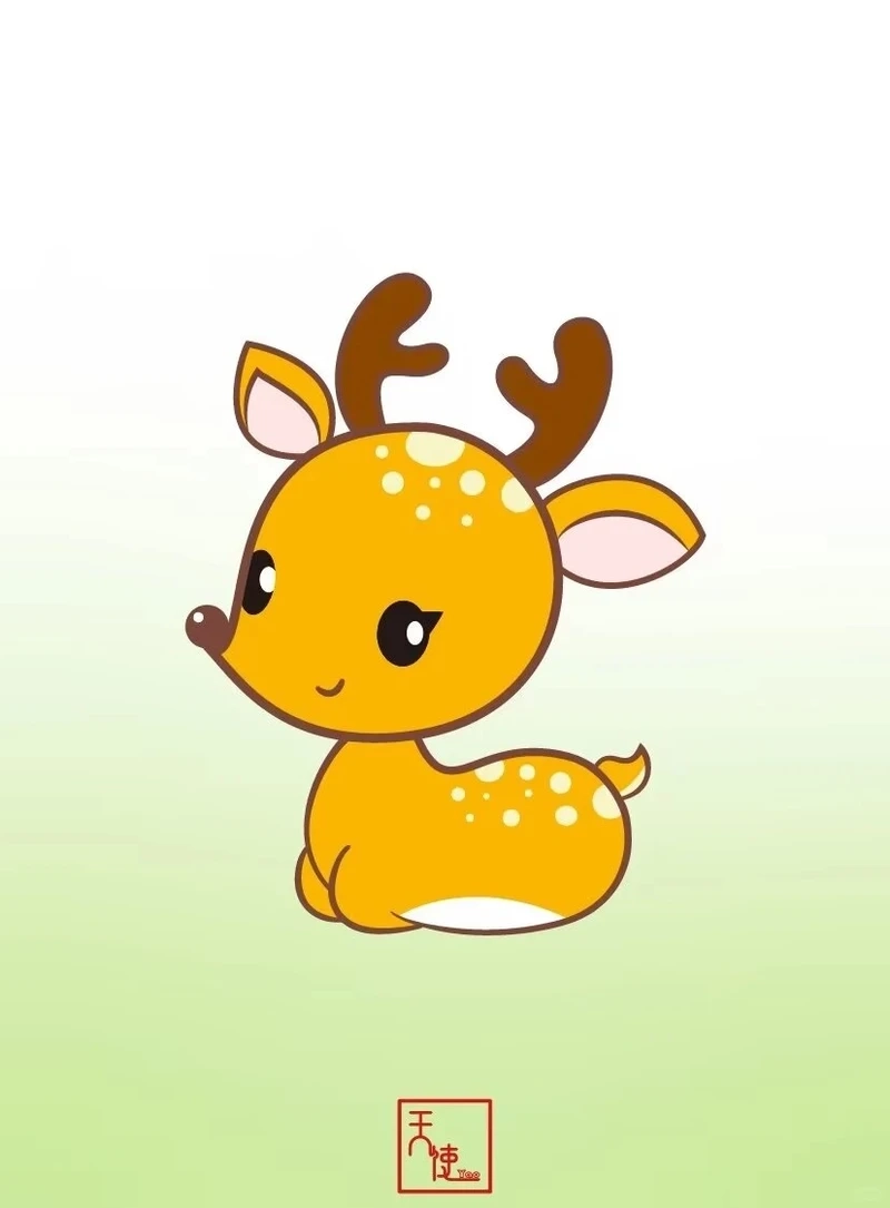 Loạt chibi hươu ngộ nghĩnh khiến cộng đồng mạng thích thú