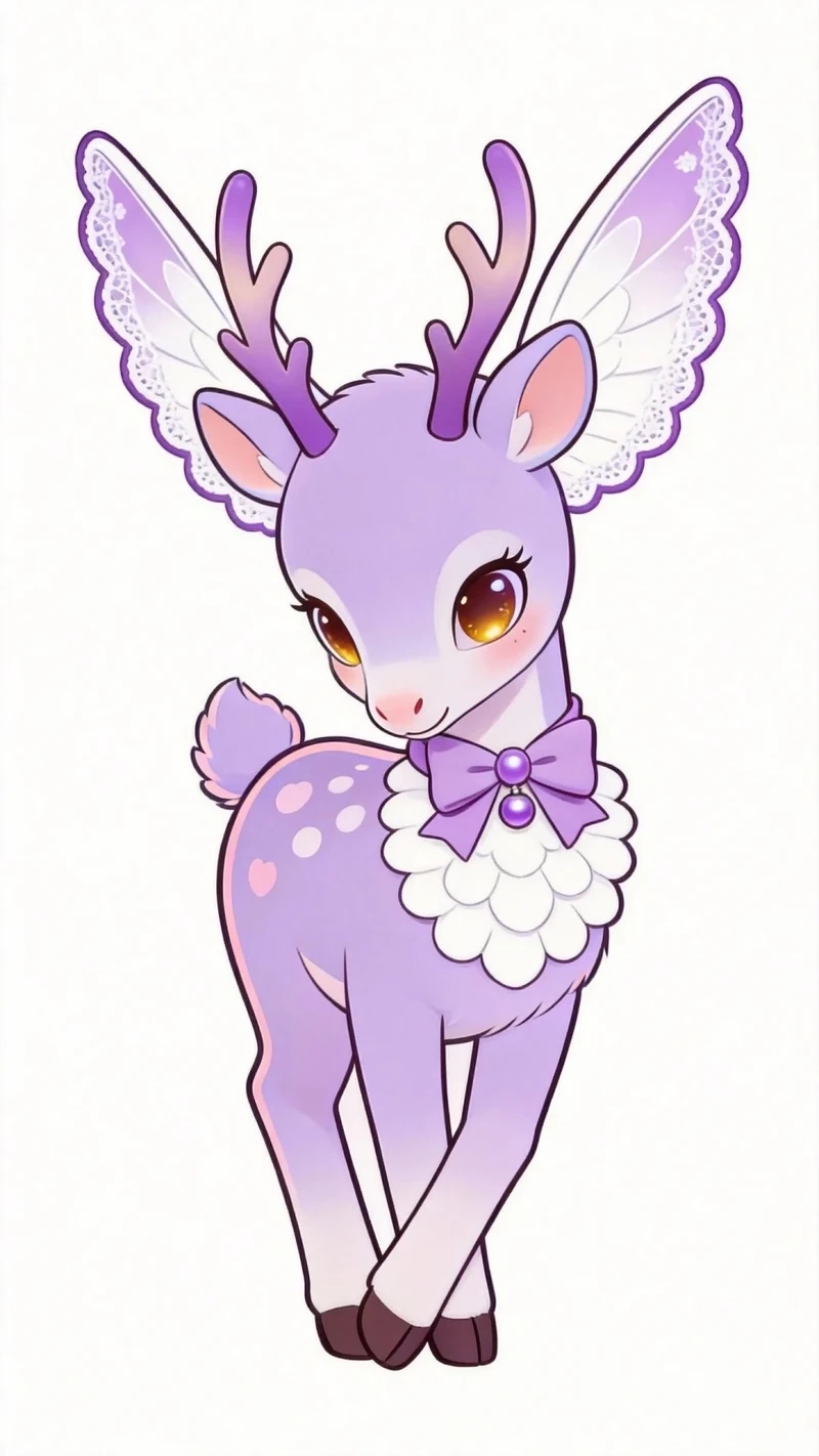 Khám phá chibi hươu vui nhộn cực hài hước