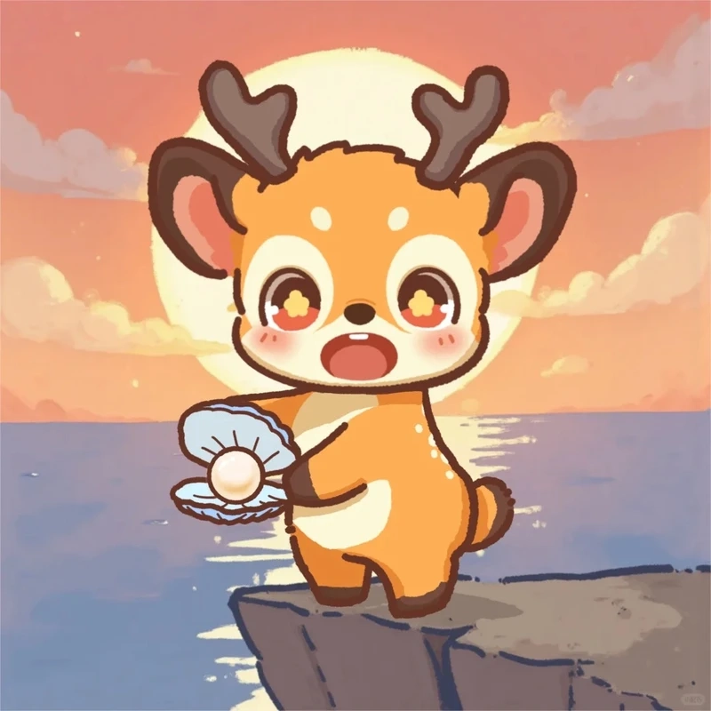 Tuyển chọn bộ ảnh chibi hươu cực đẹp cho fan tải về