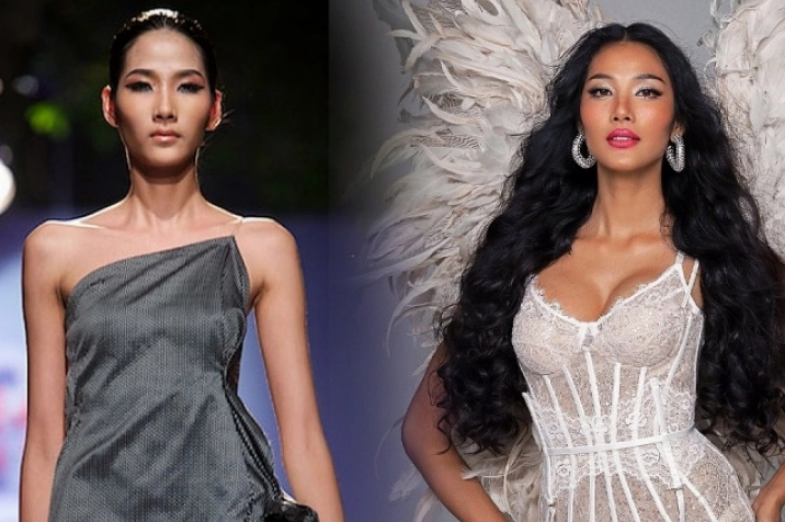 Á hậu Hoàng Thùy khoe vóc dáng siêu chuẩn khi chuẩn bị casting Victoria Secret