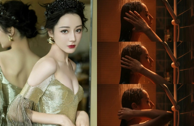 Bức ảnh Địch Lệ Nhiệt Ba khoe đường cong nóng bỏng và thần thái quyến rũ gây sốt mạng xã hội
