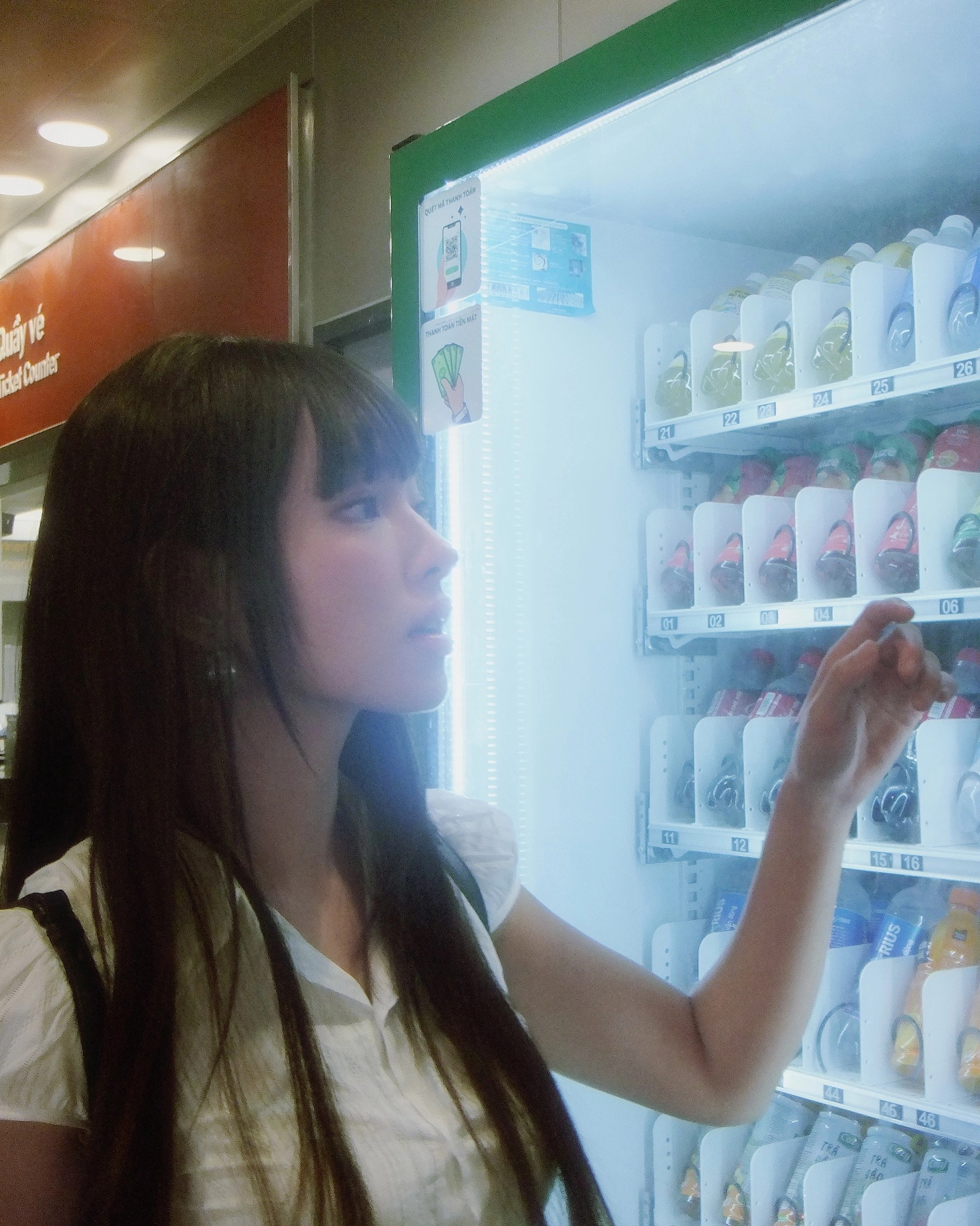 Bức ảnh đời thường nhưng vẫn toát lên khí chất ngời ngời của nữ người mẫu Châu Bùi