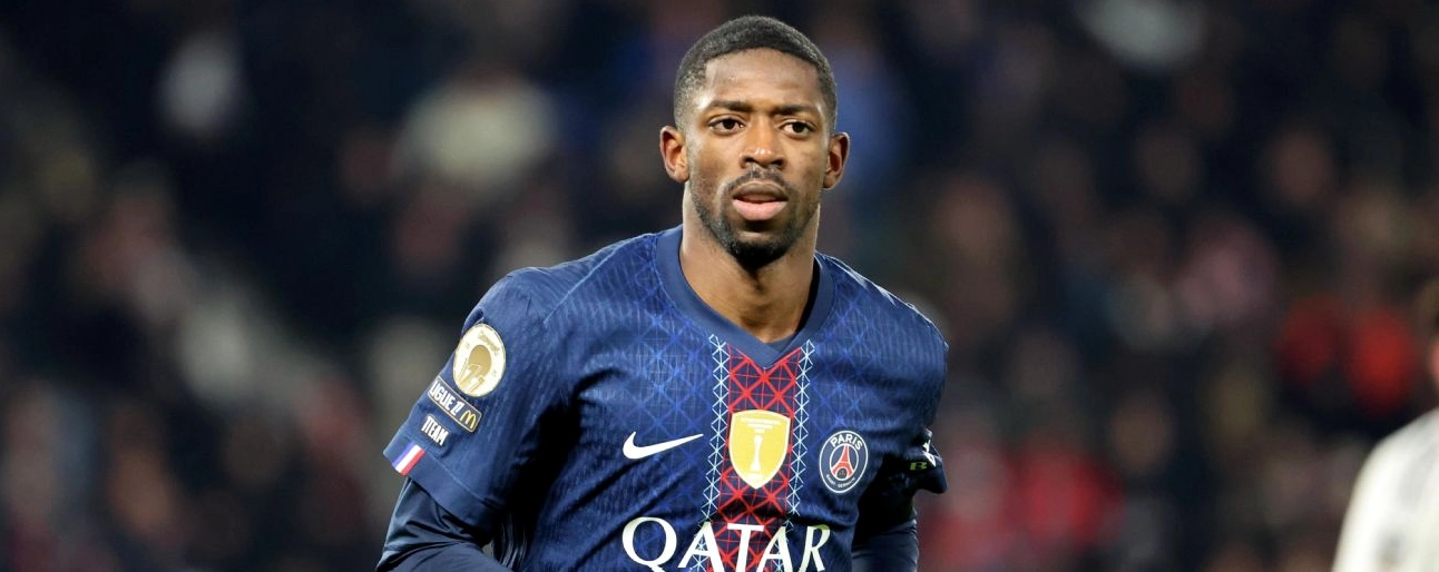 Dembélé trở lại trong trận đấu giữa PSG và Monaco sau khi bình phục chấn thương bắp chân