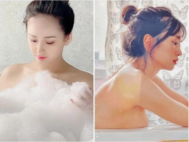 Hình ảnh Mai Phương Thúy táo bạo tắm bồn khoe làn da trắng ngần đầy khiêu khích