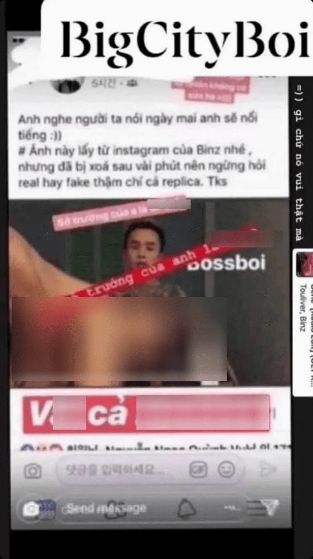 Một góc máy khác bắt trọn vẻ đẹp nam thần và phong thái tự tin của Binz