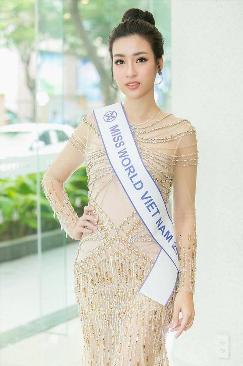 Nhan sắc tỏa sáng của Đỗ Mỹ Linh khi tham gia đấu trường nhan sắc Miss World 2017