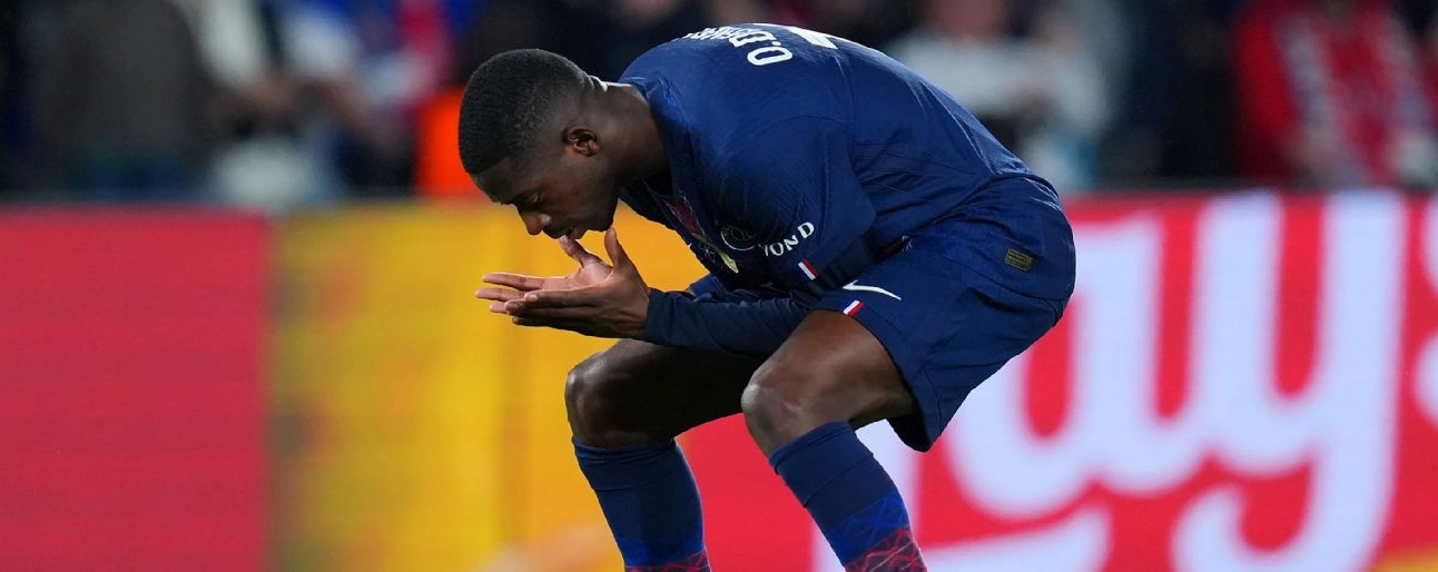 Ousmane Dembele bộc lộ sự tiếc nuối trong trận Tứ kết lượt đi UEFA Champions League giữa Paris Saint-Germain và Liverpool