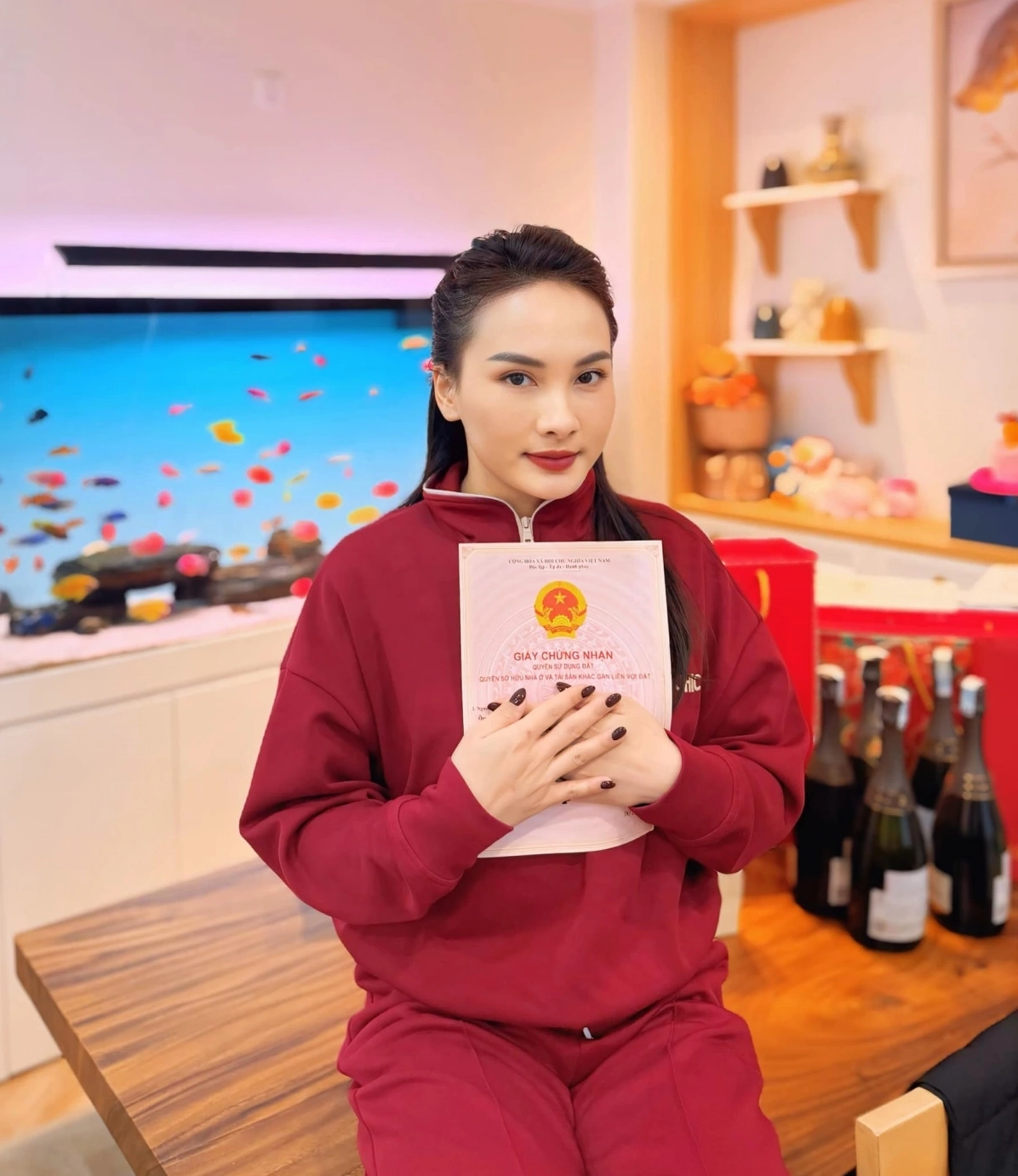 Vẻ đẹp gợi cảm trưởng thành của Bảo Thanh sau nhiều năm vắng bóng màn ảnh nhỏ