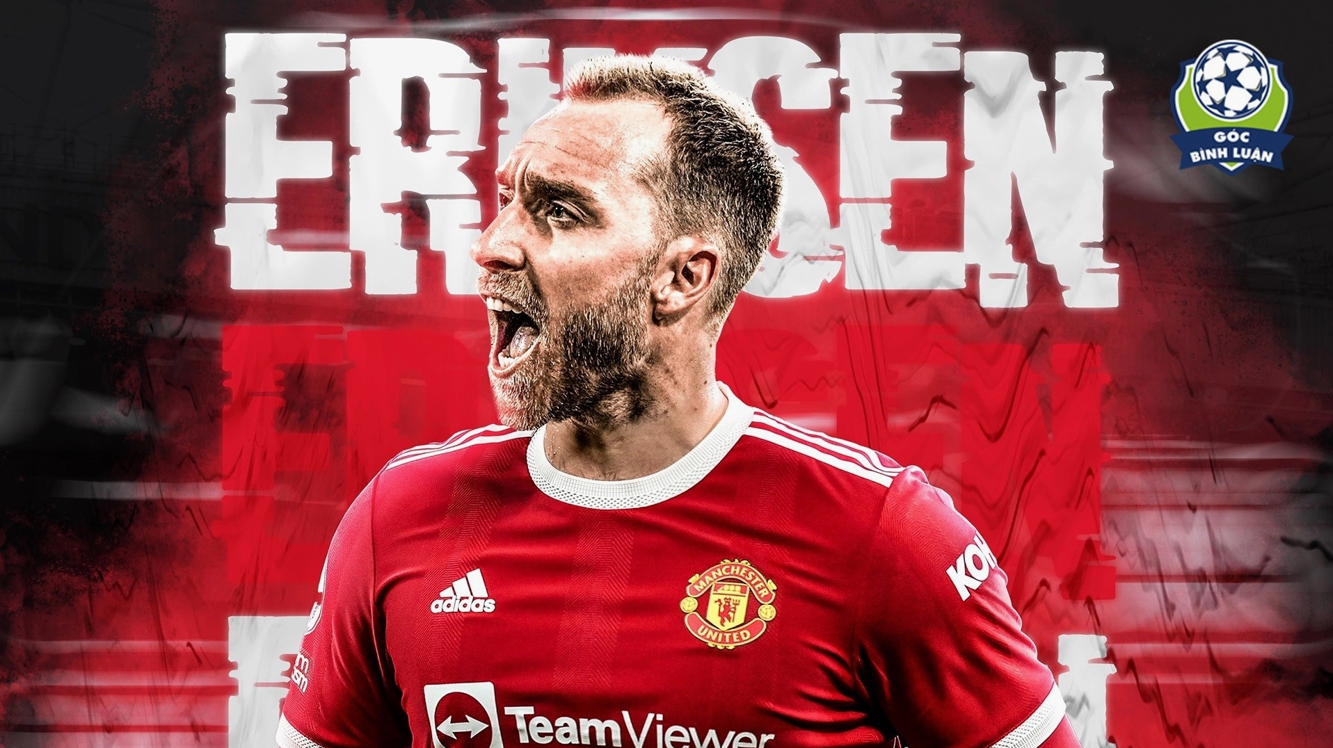 Eriksen chỉ đạo đồng đội