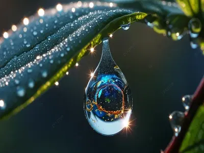 Bộ ảnh macro thiên nhiên sống động đến từng giọt sương