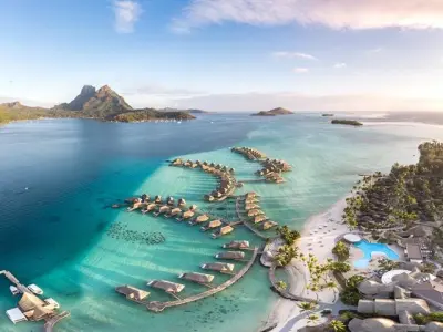Khám phá ảnh Bora Bora - Thiên đường nghỉ dưỡng tuyệt mỹ
