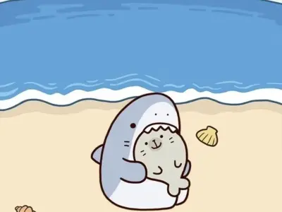 Tổng hợp ảnh cá mập chibi đẹp nhất dành cho mọi lứa tuổi
